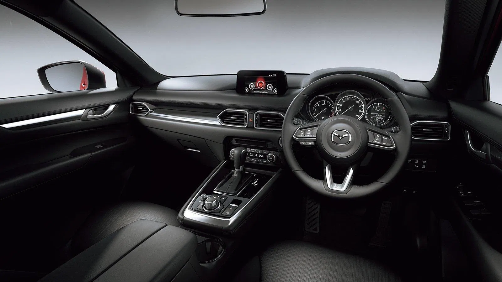 xe Nội thất trên CX-8 được đánh giá cao hơn rất nhiều. Ảnh: interrnet