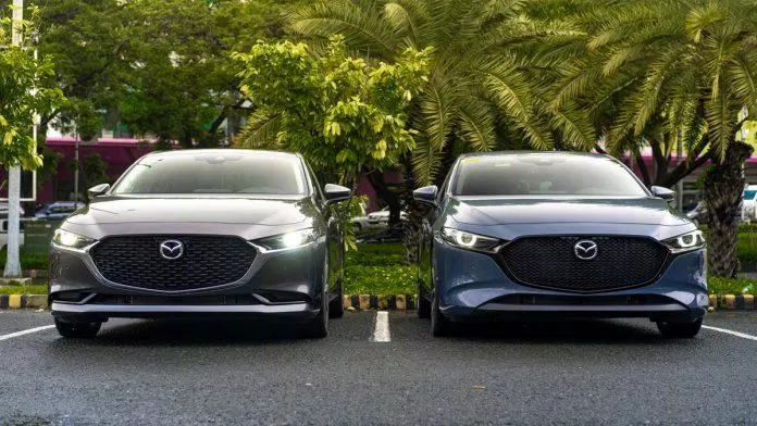 Phần đầu xe của Mazda 3 2020 được thay đổi khá nhiều. Ảnh: internet