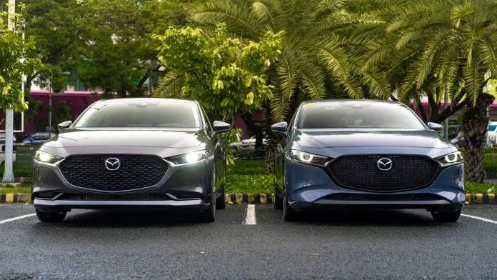 mazda 3 2020 Phần đầu xe của Mazda 3 2020 được thay đổi khá nhiều. Ảnh: internet