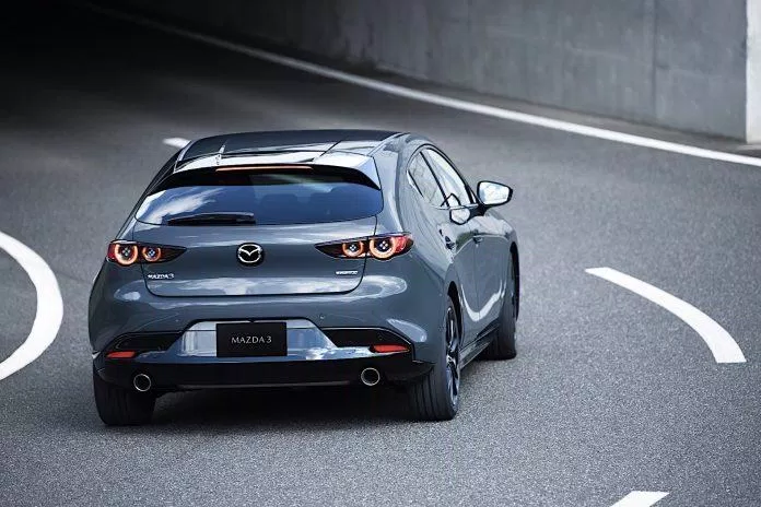 mazda 3 2020 Phần đuôi xe của Mazda 3 2020 cũng được làm cực kì đẹp. Ảnh: internet