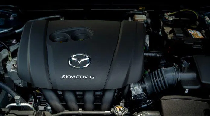 Động cơ SkyActiv-G của Mazda 3 2020. Ảnh: internet
