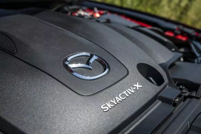 xe Động cơ của Mazda 3 mới vô cùng mạnh mẽ. Ảnh: internet