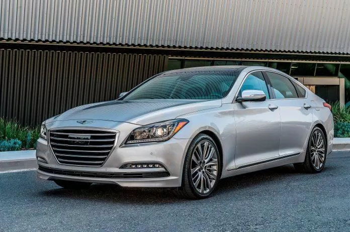 Mẫu xe sedan Genesis G80. Ảnh: internet