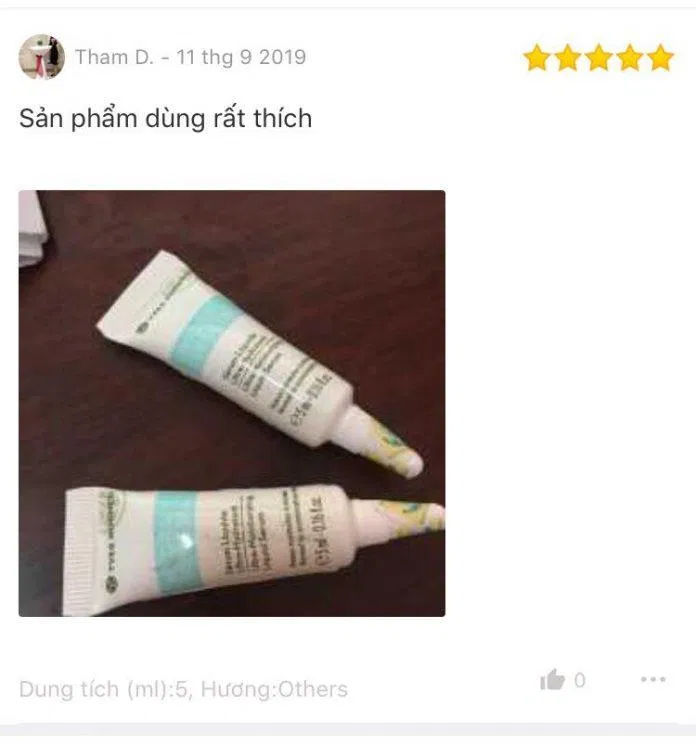 Đánh giá của khách hàng đã sử dụng qua tinh chất cấp ẩm Yves Rocher Mini Ultra Moisturizing Liquid Serum 5ml trên Lazada