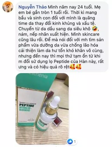 Aesthenia cải thiện rõ rệt vấn đề về da. (Nguồn: Internet)