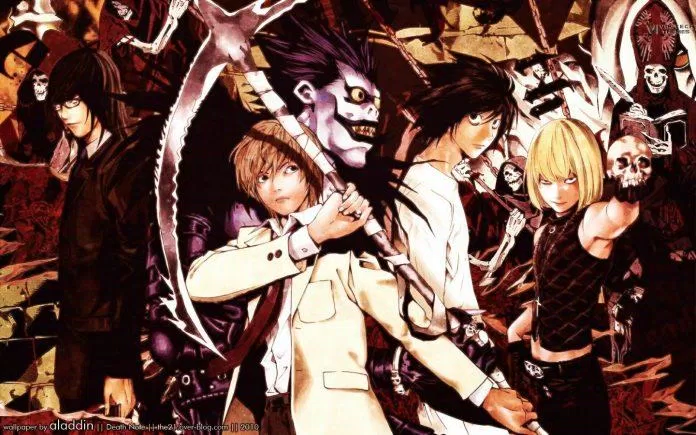 Cuốn sổ tử thần (Death Note) là bộ anime hấp dẫn và li kỳ. (Nguồn: internet).