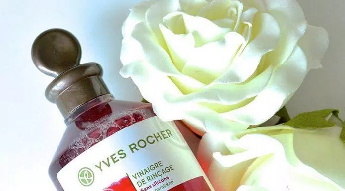 Chai giấm xả tóc Yves Rocher Éclat Radiance Rinsing Vinegar được thiết kế lạ mắt, xinh xắn, dễ thương (ảnh: internet).