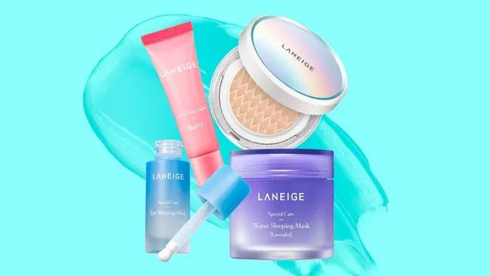 nét Laneige tạo ra những sản phẩm tối ưu hóa tác dụng của nước - một thành phần không thể thiếu để có một làn da đẹp. (Nguồn: Internet).