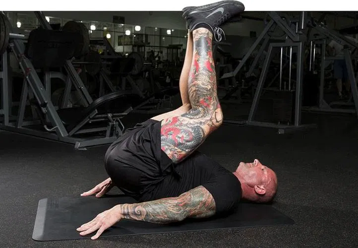 Trình tự tập luyện cơ bụng cho nam.