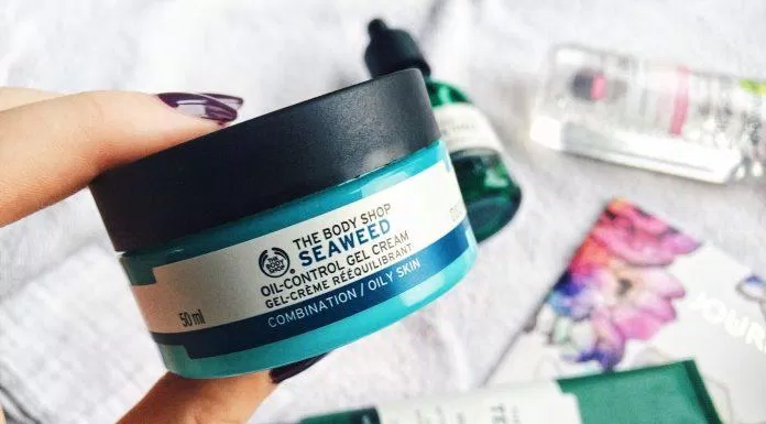 Kem dưỡng ẩm dạng gel The Body Shop Seaweed Oil-Control Gel Cream (ảnh: Internet)