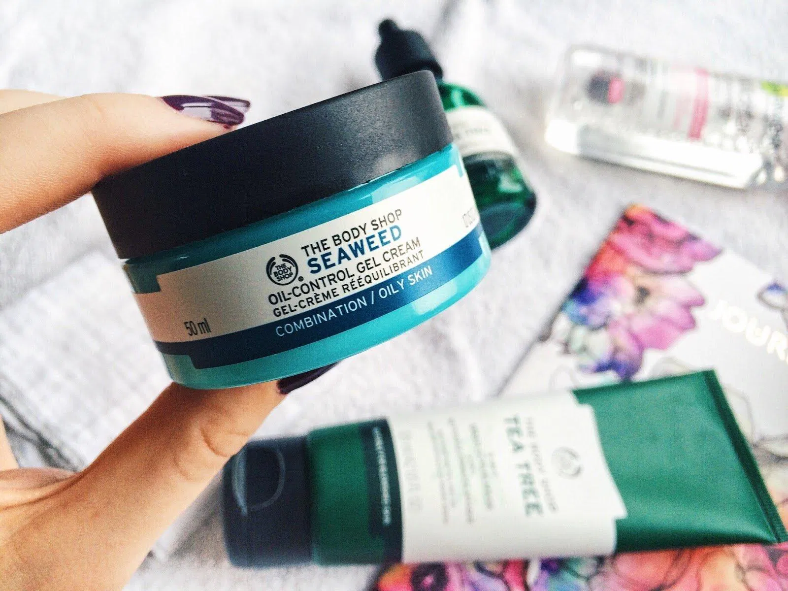 Kem dưỡng ẩm dạng gel The Body Shop Seaweed Oil-Control Gel Cream (ảnh: Internet)