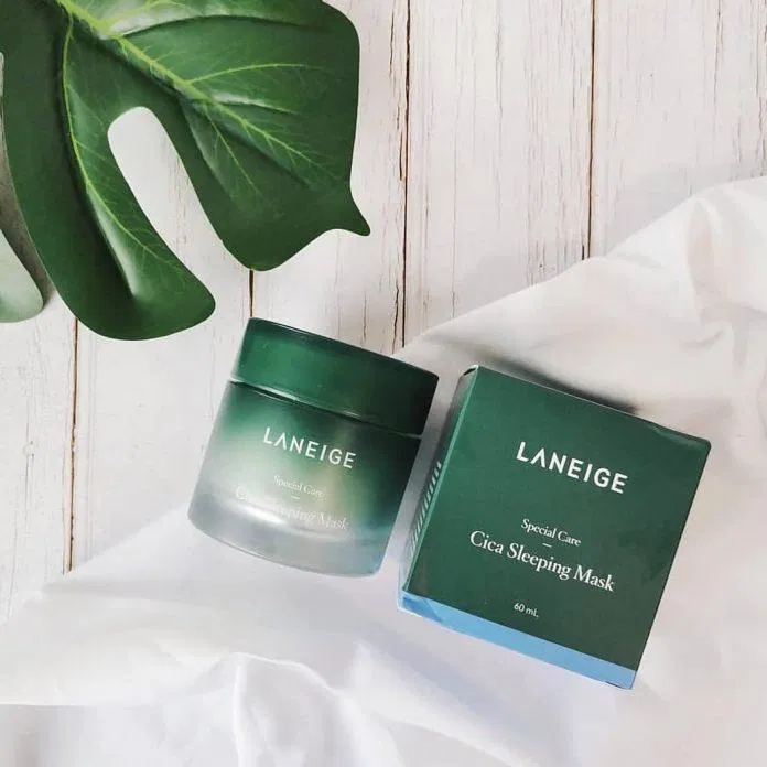 nét Mặt nạ ngủ Laneige Cica Sleeping Mask dịu nhẹ và an toàn cho cả những làn da nhạy cảm. (Nguồn: Internet).