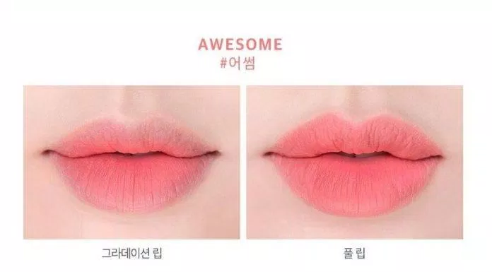 Son Roamand Zero Gram Matte Lipstick màu Awesome (ảnh: Internet)