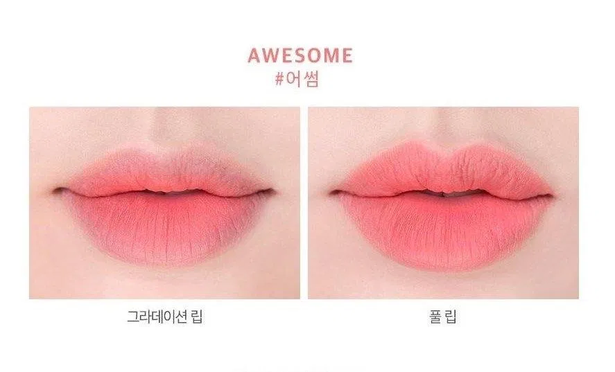 Son Roamand Zero Gram Matte Lipstick màu Awesome (ảnh: Internet)