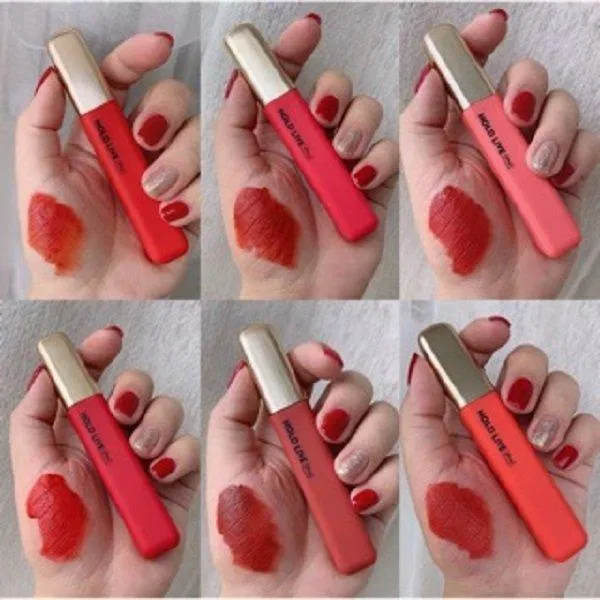 Các thỏi son xoay quanh tông màu đỏ, thích hợp với nhiều phong cách khác nhau (nguồn: Internet)