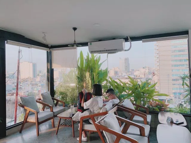cà phê cà phê sân thượng Sargon Coffee