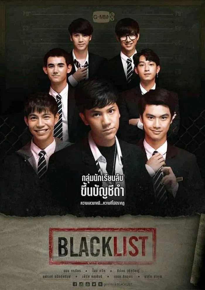 Dàn diễn viên tham gia trong BLACKLIST được ví như “vườn hoa” của GMM khi chọn lựa các diễn viên trẻ và tài năng (Ảnh: Internet)