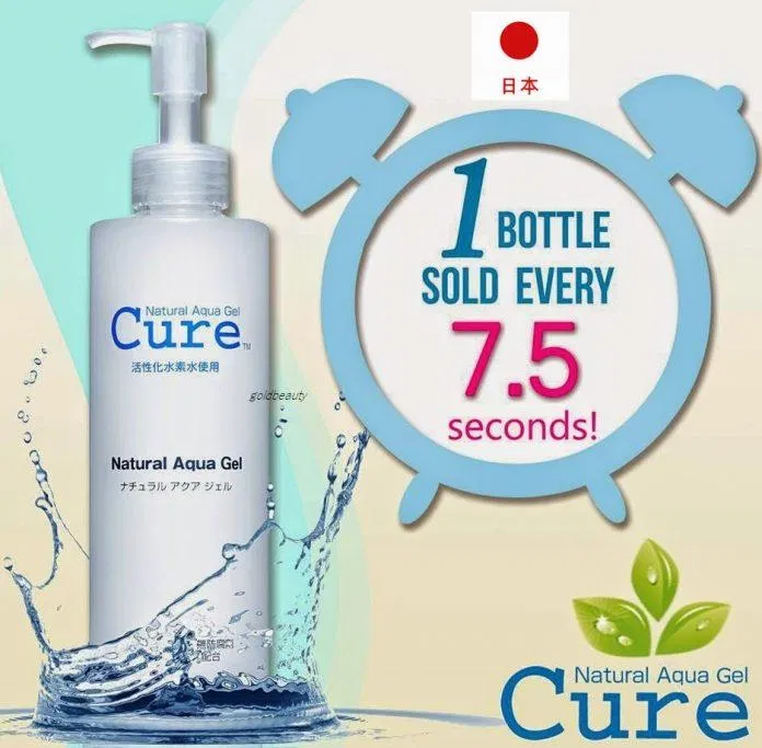 Gel tẩy da chết Cure với các công dụng vượt trội so với giá tiền như: dưỡng trắng, cấp ẩm, ngừa mụn,... mà không phải sản phẩm tẩy da chết nào cũng có thể thực hiện. (Ảnh: Internet)