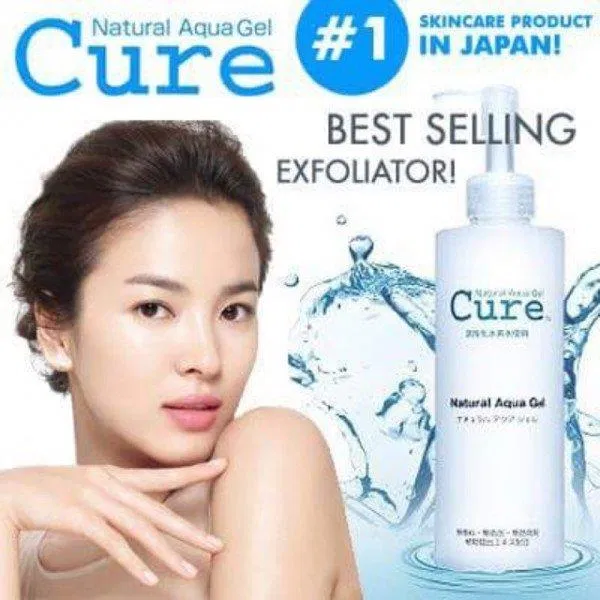 Gel tẩy da chết Cure được đánh giá là sản phẩm làm nên tên tuổi của thương hiệu. (Ảnh: Internet)