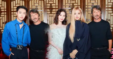 Dàn sao khủng ngồi quy tụ tại show diễn sao valentino