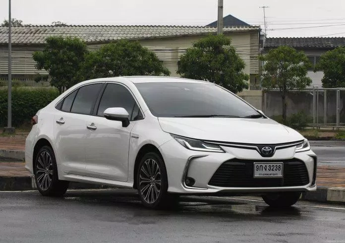 xe Mẫu xe Toyota Corolla Altis. Ảnh: internet