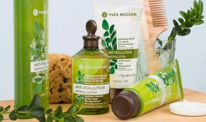 Dòng sản phẩm Anti-Pollution là dòng sản phẩm chăm sóc tóc nổi tiếng nhất của hãng. (nguồn: Internet)