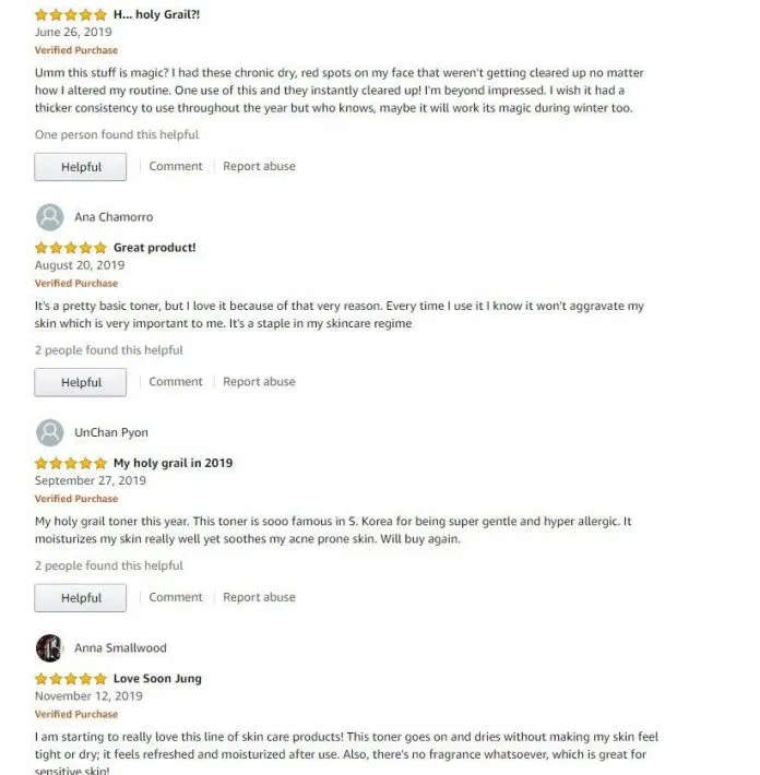 Đánh giá tích cực của khách hàng trên trang web Amazon. (Nguồn: Bloganchoi).