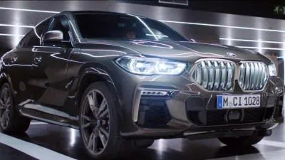 bmw x6 2020 Lưới tản nhiệt là một điểm nhấn trên BMW X6 2020. Ảnh: internet