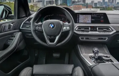 bmw x6 2020 Nội thất của BMW X6 2020 được đánh giá là khá tiện nghi. Ảnh: internet