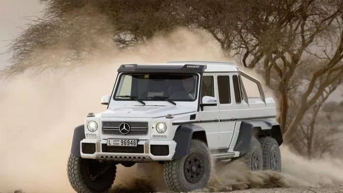 xe bọc thép Mẫu xe bọc thép Texas Armoring Mercedes G63 AMG 6x6. Ảnh: internet