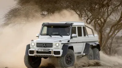 xe bọc thép Mẫu xe bọc thép Texas Armoring Mercedes G63 AMG 6x6. Ảnh: internet