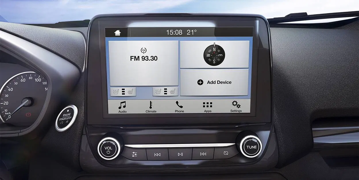 Ford EcoSport 2019 Màn hình cảm ứng của EcoSport 2019