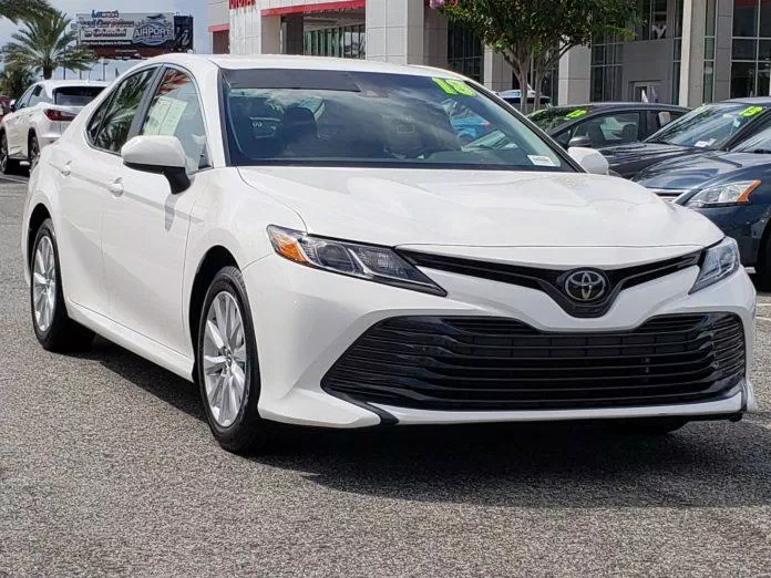 xe toyota Mẫu xe Camry của Toyota. Ảnh: internet