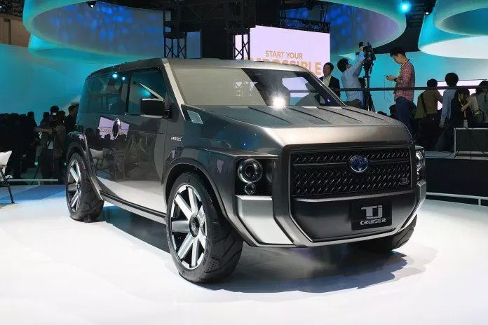 xe toyota Mẫu xe TJ Cruiser của Toyota. Ảnh: internet
