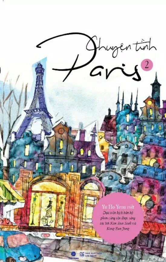 Bìa sách Chuyện Tình Paris