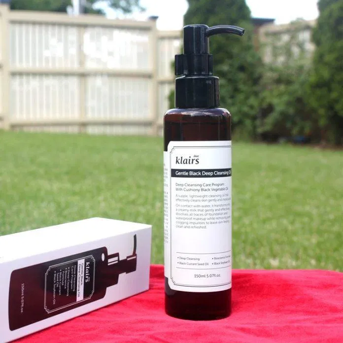 dầu tẩy trang Klairs Gentle Black Deep Cleansing Oil