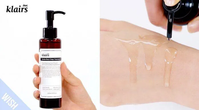 dầu tẩy trang Klairs Gentle Black Deep Cleansing Oil (ảnh: Internet)
