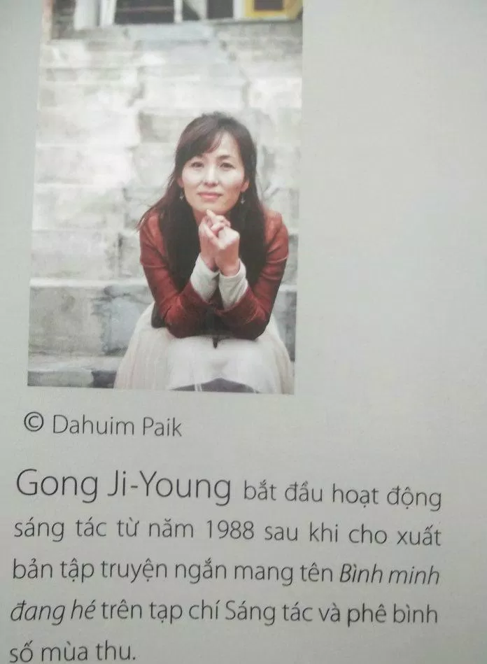 Nữ nhà văn best seller Hàn Quốc Gong Ji Young Nữ nhà văn best seller Hàn Quốc Gong Ji Young