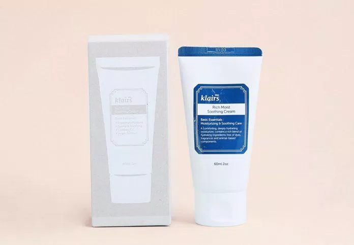 Kem dưỡng ẩm Klairs Rich Moist Soothing Cream (ảnh: Internet)