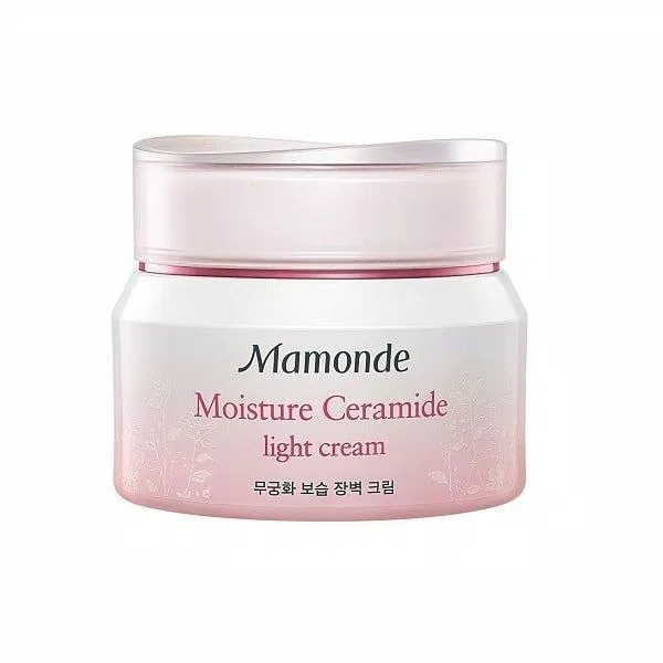 Kem dưỡng ẩm Mamonde Moisture Ceramide Light Cream không chứa phẩm màu và các chất bảo quản (ảnh: internet).