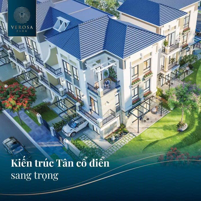 kiến trúc dự án Verosa Park Khang Điền