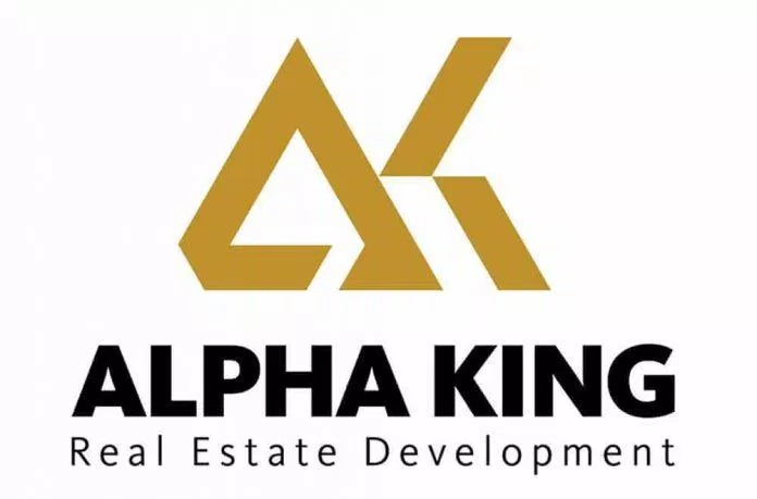 Logo tập đoàn phát triển bất động sản đa quốc gia Alpha King