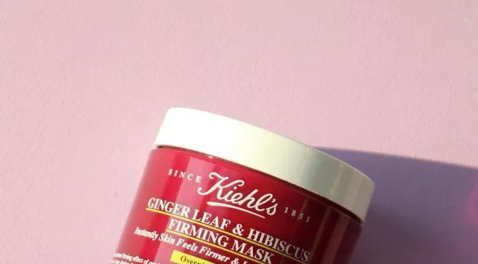 Review mặt nạ ngủ chống lão hoá Kiehl’s Ginger Leaf & Hibiscus Firming Mask