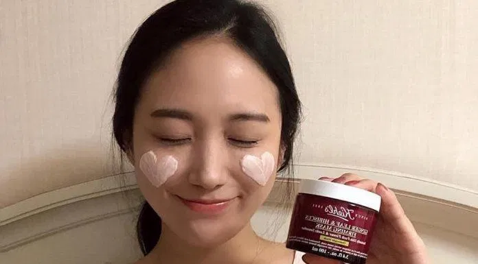 Review mặt nạ ngủ chống lão hoá Kiehl’s Ginger Leaf & Hibiscus Firming Mask
