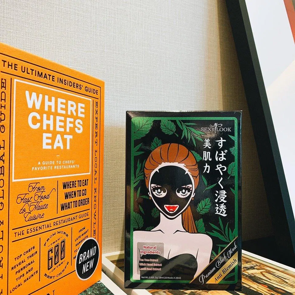 Mặt nạ tràm trà SEXYLOOK Tea Tree Anti Blemish Black Facial Mask có những thành phần lành tính và an toàn cho da 