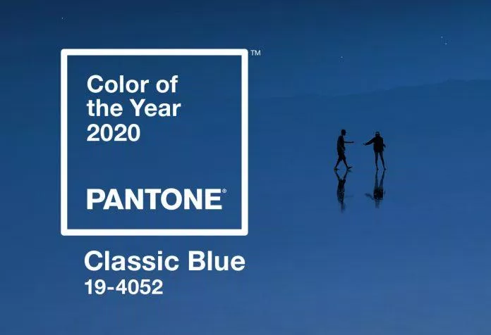 Màu xanh cổ điển chính là màu sắc thống trị năm 2020. (Nguồn: Pantone)