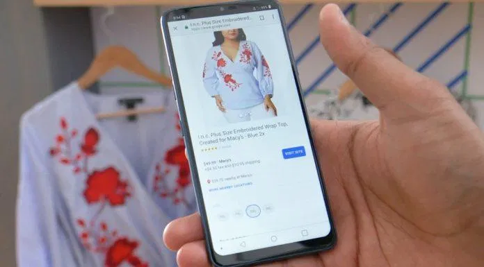 Dễ dàng mua sắm với Google Lens. Ảnh: internet