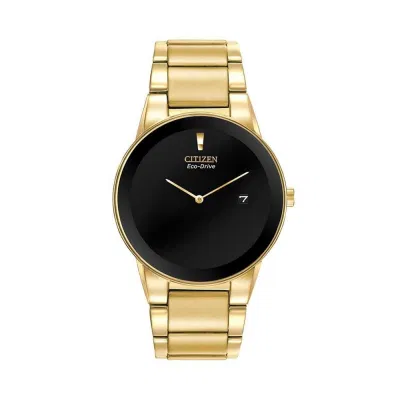 Đồng hồ Citizen AU1062-56E mạ vàng Gold thời thượng. (nguồn: internet).
