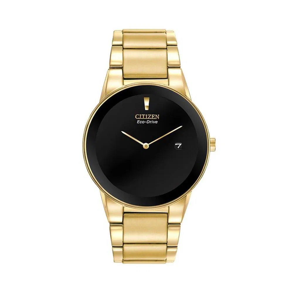 Đồng hồ Citizen AU1062-56E mạ vàng Gold thời thượng. (nguồn: internet).
