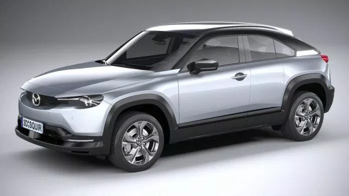 Mẫu xe điện Mazda MX-30 2021. Ảnh: internet